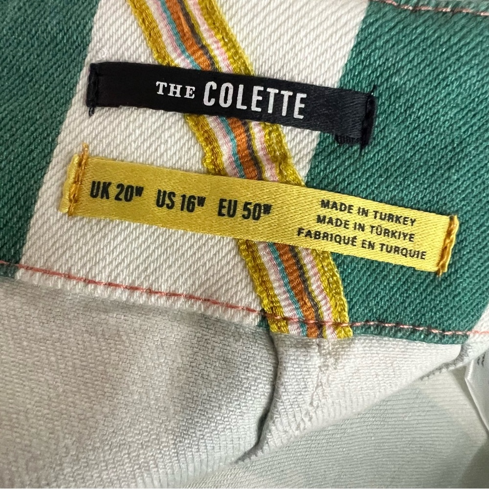 Maeve Striped Colette Jeans (read)
Size 16W - Picture 6 of 8